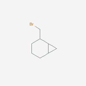 molecular formula C8H13Br B13591237 2-(Bromomethyl)bicyclo[4.1.0]heptane 