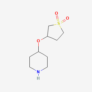 3-(Piperidin-4-yloxy)tetrahydrothiophene 1,1-dioxide