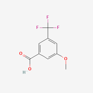 molecular formula C9H7F3O3 B1359126 3-Methoxy-5-(trifluoromethyl)benzoic acid CAS No. 53985-48-1