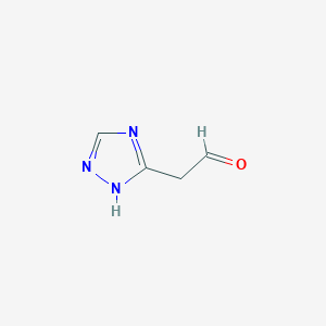 2-(4H-1,2,4-Triazol-3-YL)acetaldehyde