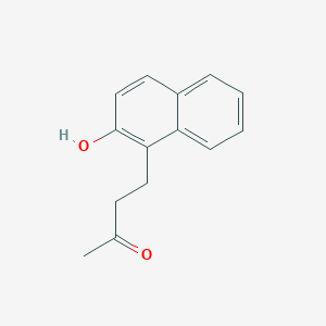 molecular formula C14H14O2 B13591323 4-(2-Hydroxynaphthalen-1-yl)butan-2-one CAS No. 6947-69-9