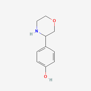 4-(Morpholin-3-yl)phenol