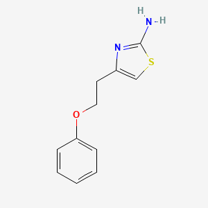 4-(2-Phenoxyethyl)-1,3-thiazol-2-amine