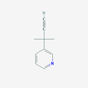 3-(2-Methylbut-3-yn-2-yl)pyridine