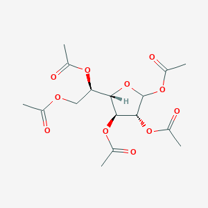 molecular formula C16H22O11 B135915 D-半乳呋喃糖五乙酸酯 CAS No. 62181-82-2