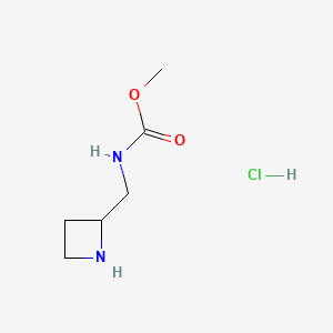 methylN-[(azetidin-2-yl)methyl]carbamatehydrochloride