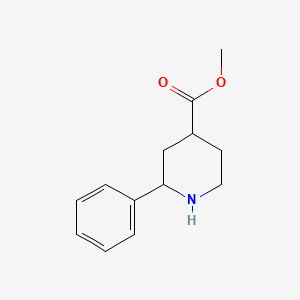 B1359154 Methyl 2-phenylpiperidine-4-carboxylate CAS No. 351003-06-0