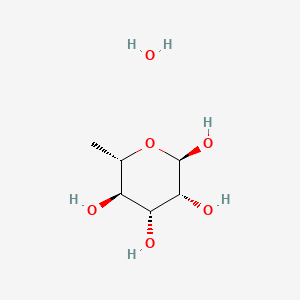 molecular formula C6H14O6 B1359163 α-L-鼠李糖一水合物 CAS No. 6155-35-7