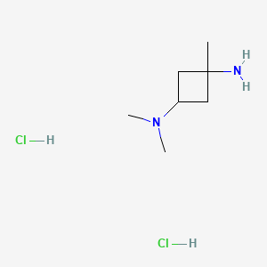 rac-(1s,3r)-N1,N1,3-trimethylcyclobutane-1,3-diaminedihydrochloride