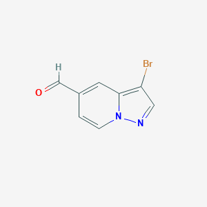 3-Bromopyrazolo[1,5-a]pyridine-5-carbaldehyde