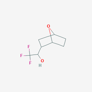 1-(7-Oxabicyclo[2.2.1]heptan-2-yl)-2,2,2-trifluoroethan-1-ol