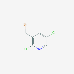 molecular formula C6H4BrCl2N B1359201 3-(溴甲基)-2,5-二氯吡啶 CAS No. 1141990-05-7