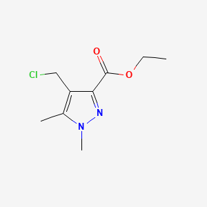 ethyl 4-(chloromethyl)-1,5-dimethyl-1H-pyrazole-3-carboxylate