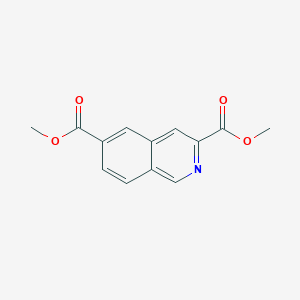 3,6-Dimethyl isoquinoline-3,6-dicarboxylate