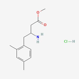 Methyl3-amino-4-(2,4-dimethylphenyl)butanoatehydrochloride