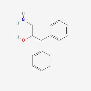 3-Amino-1,1-diphenylpropan-2-ol