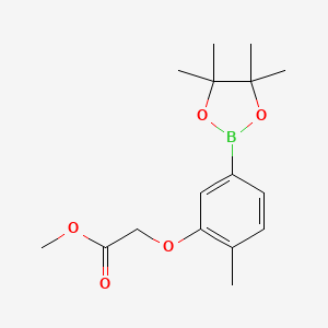 Methyl 2-(2-methyl-5-(4,4,5,5-tetramethyl-1,3,2-dioxaborolan-2-yl)phenoxy)acetate