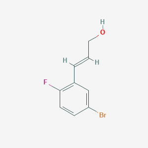 3-(5-Bromo-2-fluorophenyl)prop-2-en-1-ol