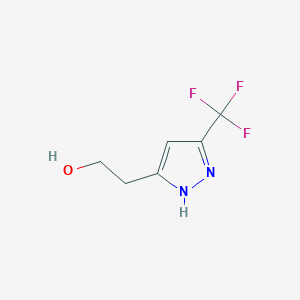 3-Trifluoromethyl-1H-pyrazole-5-ethanol