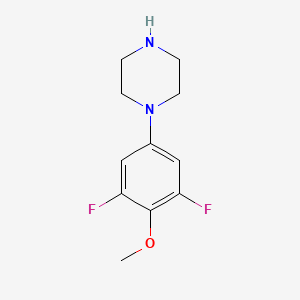 1-(3,5-Difluoro-4-methoxyphenyl)piperazine