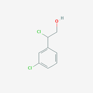 molecular formula C8H8Cl2O B1359259 2-氯-2-(3-氯苯基)-乙醇 CAS No. 886365-85-1