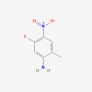 molecular formula C7H7FN2O2 B1359261 5-氟-2-甲基-4-硝基苯胺 CAS No. 633327-50-1