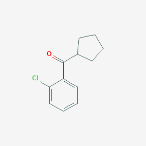 molecular formula C12H13ClO B135927 2-氯苯基环戊基酮 CAS No. 6740-85-8