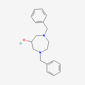 molecular formula C19H24N2O B1359270 1,4-Dibenzyl-1,4-diazepan-6-ol CAS No. 389062-84-4