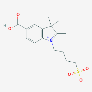 B135928 5-Carboxy-1-(4-sulfobutyl)-2,3,3-trimethyl-3H-indolium CAS No. 852818-04-3