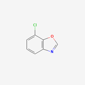 molecular formula C7H4ClNO B1359311 7-氯苯并[d]噁唑 CAS No. 1243378-99-5