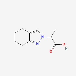 2-(4,5,6,7-tetrahydro-2H-indazol-2-yl)propanoic acid