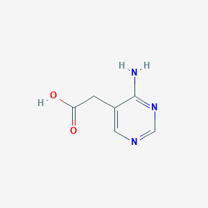 4-Amino-5-pyrimidineacetic acid