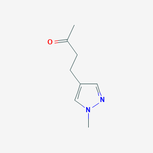 4-(1-Methyl-1h-pyrazol-4-yl)butan-2-one