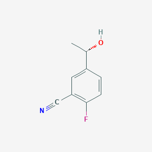 (S)-2-Fluoro-5-(1-hydroxyethyl)benzonitrile