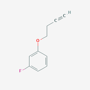 1-(But-3-yn-1-yloxy)-3-fluorobenzene