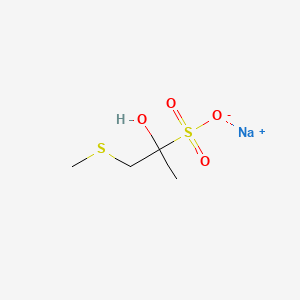 Sodium2-hydroxy-1-(methylsulfanyl)propane-2-sulfonate