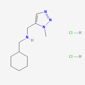 (cyclohexylmethyl)[(1-methyl-1H-1,2,3-triazol-5-yl)methyl]aminedihydrochloride