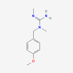 1-(4-Methoxybenzyl)-1,3-dimethylguanidine