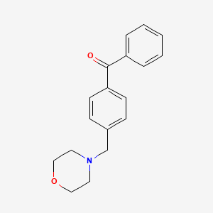 B1359419 4-(Morpholinomethyl)benzophenone CAS No. 789427-08-3
