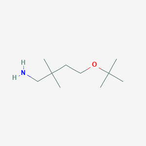 4-(Tert-butoxy)-2,2-dimethylbutan-1-amine