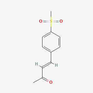 4-(4-Methanesulfonylphenyl)but-3-EN-2-one