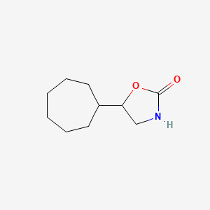 5-Cycloheptyl-1,3-oxazolidin-2-one