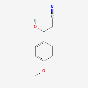 3-Hydroxy-3-(4-methoxyphenyl)propanenitrile