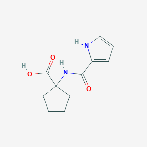 1-(1H-pyrrole-2-amido)cyclopentane-1-carboxylicacid