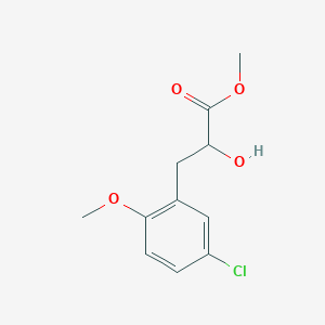 Methyl 3-(5-chloro-2-methoxyphenyl)-2-hydroxypropanoate