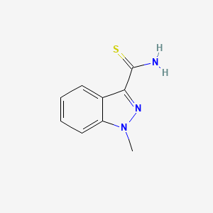 1-Methyl-1h-indazole-3-carbothioamide