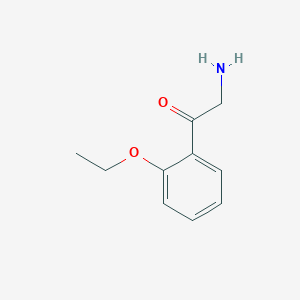 molecular formula C10H13NO2 B13594389 2-Amino-1-(2-ethoxyphenyl)ethan-1-one 