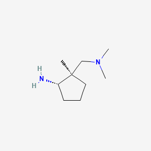 rac-(1R,2S)-2-[(dimethylamino)methyl]-2-methylcyclopentan-1-amine