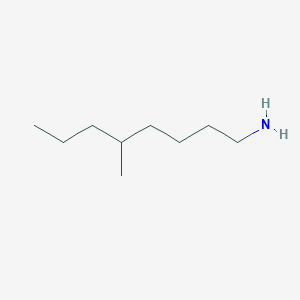 molecular formula C9H21N B13594499 5-Methyloctan-1-amine 