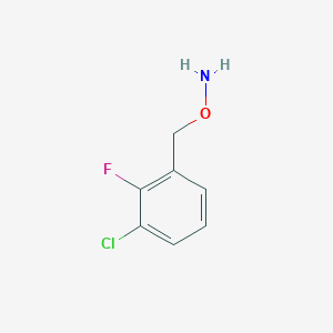 O-[(3-chloro-2-fluorophenyl)methyl]hydroxylamine